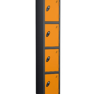 Probe Locker for 4 users in black orange combination.