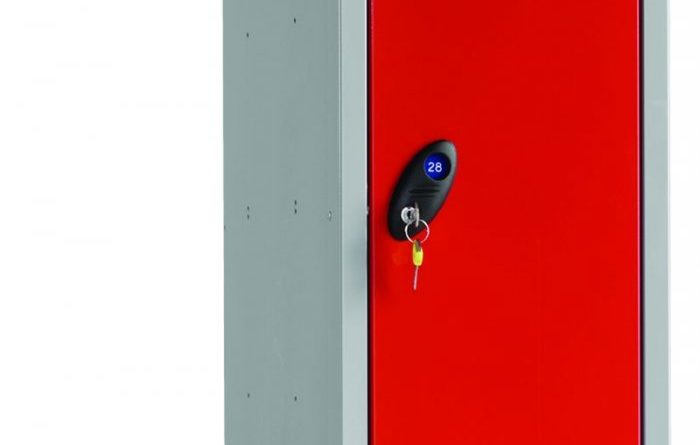 Probe 1 door locker that is ideal as a school locker or staff locker with key locking cam lock.