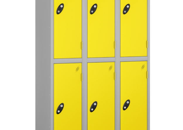 Probe 2 door lockers 6 person n3 with cam locks.