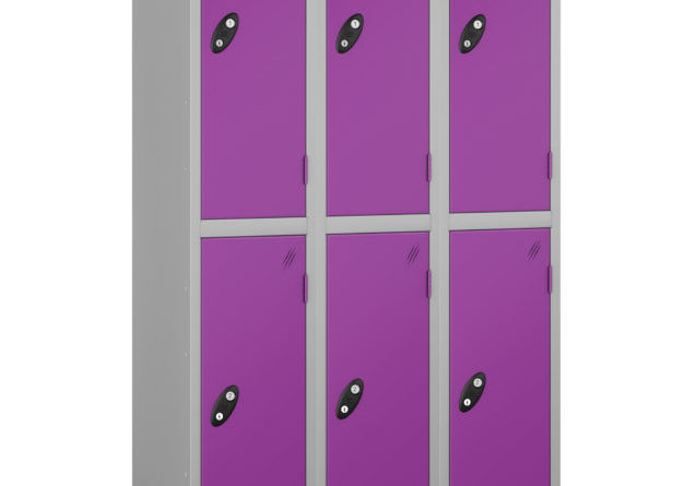 Probe 2 door lockers for 6 persons , n3 with cam locks.