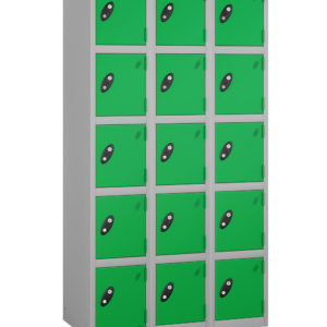 Probe Lockers for 15users in green grey colour option.