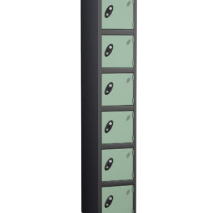 Probe Locker 6 user in Jade Green doors and black body