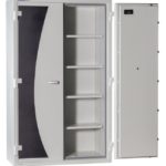 Chubbsafes DPC 670K is a fire resistant cabinet orcanbe used as an office safe. It comes with a high security key lock.