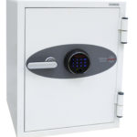 Phoenix Safe Datacare DS2002F with touchscreen keypad and fingerprint lock.