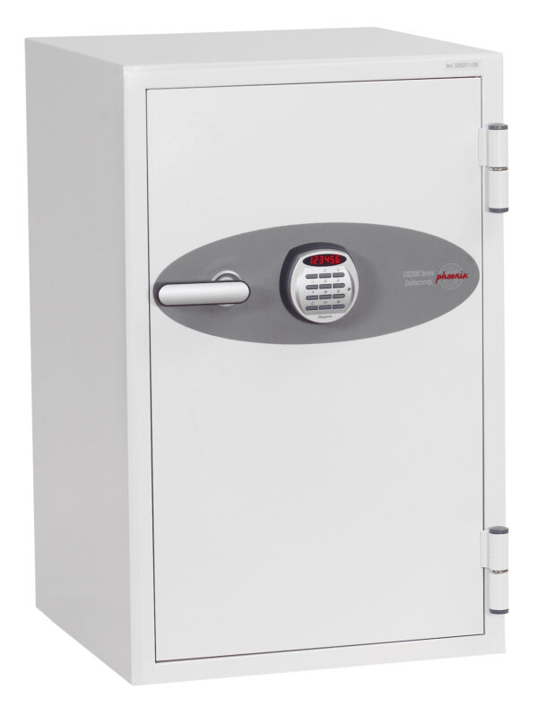 The Phoenix Safe Data Combi DS2502E is a digital media fire safe. Perfect for computer back ups, memory sticks and even documents. You can also use it as a safe for the home for storing cash and valuables. This comes ready to go and features a high quality electronic code lock.