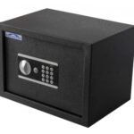 The De Raat DRS Protector Domestic DS2535E is a £2000 insurance approved security safe for the home, or office safe. It comes ready prepared for base and back fixing with its supplied fixing bolts. It features a highly reliable electronic code lock.