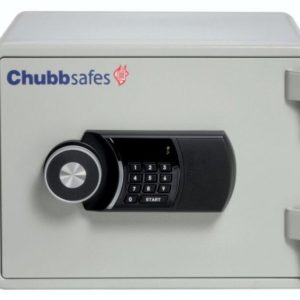 Chubbsafes Executive 15 fire safe with electronic code lock.