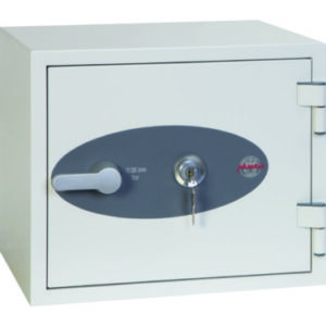 The Phoenix Safe Titan fs1281k is a £2000 insurance approved security safe and fire safe for the home., or indeed an office safe for the protection of cash, valuables and sensitive computer media. The safe comes with a coded key lock, and in the event of loss of key or keys, can be readily replaced.