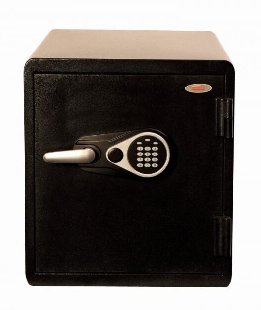 Phoenix safe Titan Aqua FS1293E fire safe with electronic code lock.