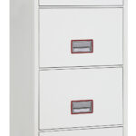 Phoenix Safe World Class Vertical fire file FS2254E with advanced electronic code lock.