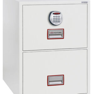 Phoenix safe World Class Vertical FS2272E with electronic code lock. Its an office fire safe for documents,
