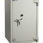 Dudley Safes Europa EUR0-05 with high security key lock.