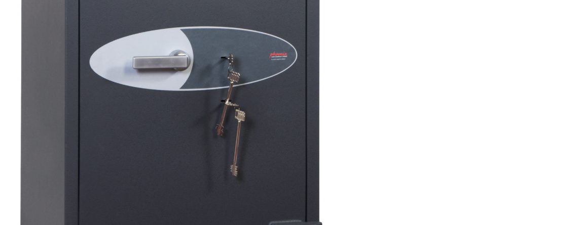 This phoenix safe cosmos hs9073k is a euro grade 5 security safe that is aimed at being a commercial safe, jeweller safe and retail safe. It has been tested and approved to store £1m of jewellery/valuables or £100,000 in cash. Certified and tested by the ECB.S test house and accepted by the UK insurance. Its very strong and able to withstand severe attack, and we are sure that its internal anti drill plates, and security devices on its two key locks will stop any burglar in their tracks