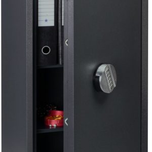 Chubbsafes Homesafe S2 90e with electronic lock in open use.