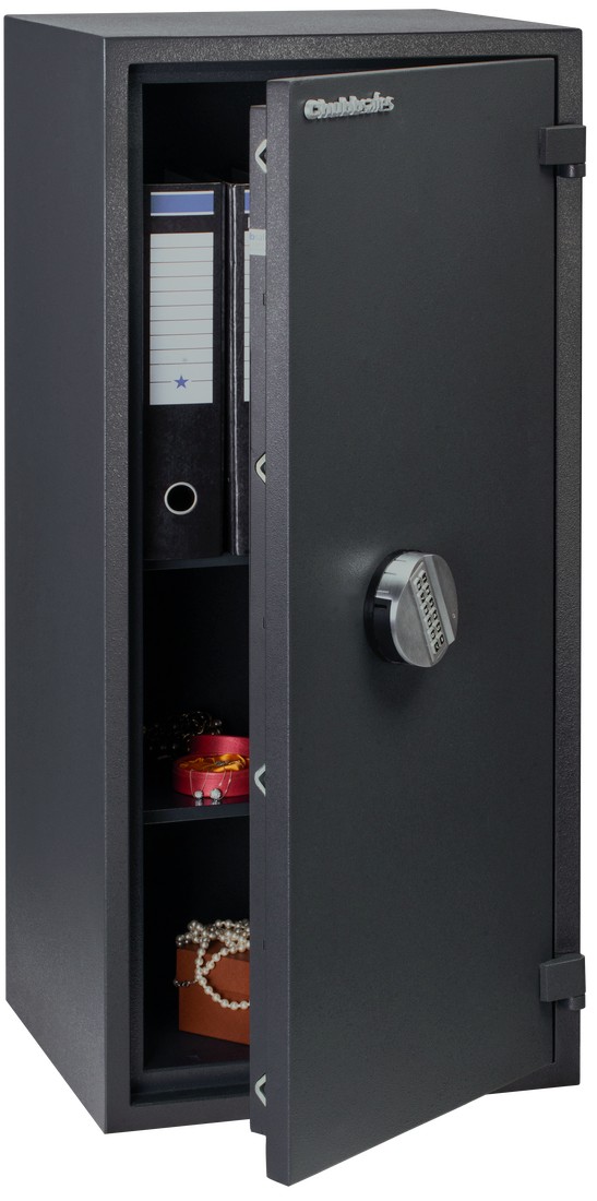 Chubbsafes Homesafe S2 90e with electronic lock in open use.