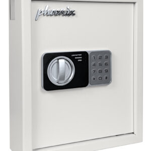 This Phoenix Safe KS0030 Series KS0032E is a 48 hook deposit key cabinet with electronic code lock and key override