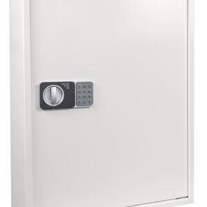 This Phoenix Safe KS0030 Series KS0034E is a 300 hook deposit key cabinet with electronic code lock and key override