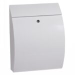 Phoenix Safe MB0112KW letter box in white finish. End of range value bargain.