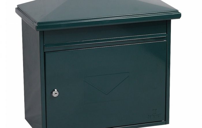 Phoenix Safe MB Series Front Loading Letter Box MB0115KG with secure key lock.