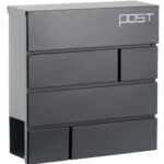 Phoenix Safe Estilo MB0121KA letter box and mailbox is high quality and waterproof with quality key lock.