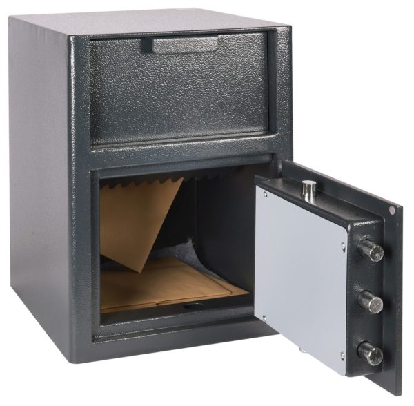 Chubbsafes Omega Deposit 1e with safe door open