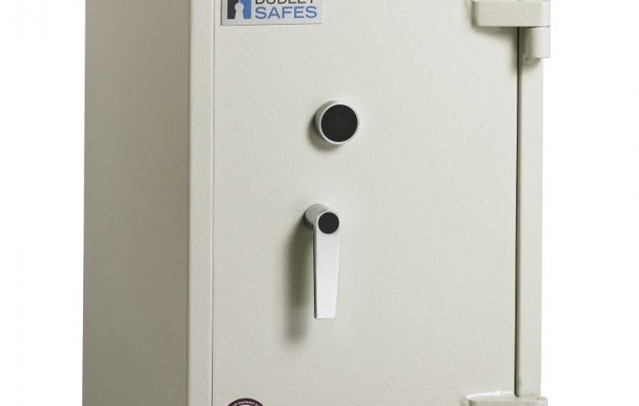 Dudley Safes Harlech Lite S1 size 2 with high security key lock.
