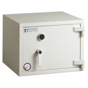 Dudley Safes Harlech Lite S2 Size 0 e security safe with high security electronic lock
