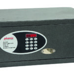 The Phoenix Safes Dione Hotel and laptop SS0311E is a £1000 rated safe that is ideal as a hotel safe, guest house safe or even a students residential safe. It is good to store a 17" laptop and uses a code to lock and code to open facility. This comes in graphite grey and its size is 200 x 520 x 405 mm. It uses a motorised electronic lock and features LED status.
