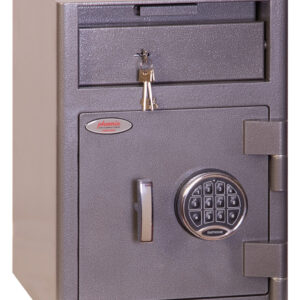 The Phoenix Safe Cashier Deposit, SS0990 Series, SS0996ED is a £3000 cash rated security deposit safe. Its deposit drawer allows users to deposit goods or cash into the safe without the need to open its main door. Fitted with a high security electronic code lock, to its door.