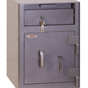 The Phoenix Cashier Deposit SS0990 Series, SS0996 is a £3000 cash rated deposit safe. This comes with a reliable security key lock.