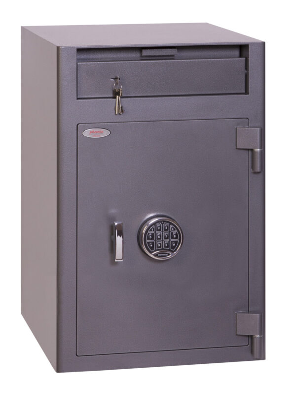 Phoenix safe cashier deposit ss0998ed with electronic lock.