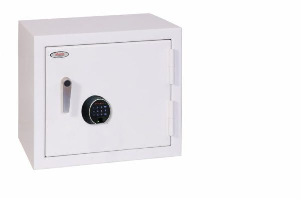 phoenix safe securstore ss1161f with touchscreen and fingerprint lock.