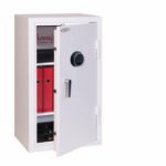 phoenix safe securstore ss1162f with touchscreen keypad and fingerprint lock.