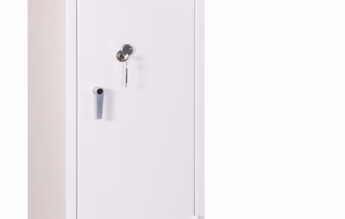 The Phoenix Safe Secustore ss1163k is a high security cabinet that's perfect as an office security safe. Its large with great storage and comes secured with a high security key lock.