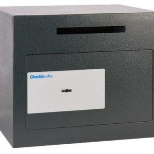Chubbsafes Sigma Deposit 1k with letter slot and key lock.