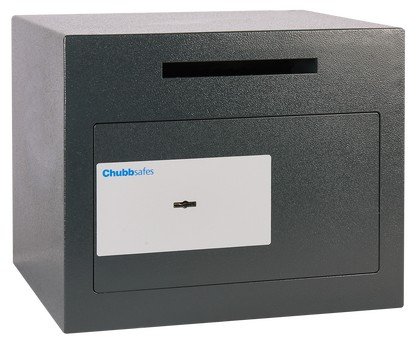 Chubbsafes Sigma Deposit 1k with letter slot and key lock.