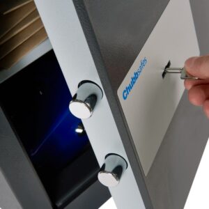 Chubbsafes Sigma Deposit 3k operating its key