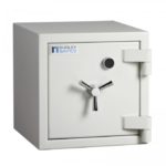 Dudley Safes Europa EUR1-0 with high security key lock.