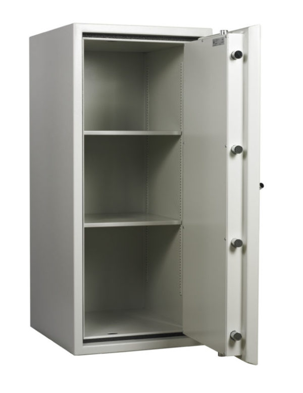 Dudley Safes Europa Grade 3 size 6 showing shelves and door bolts