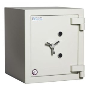 Dudley Safes Europa EUR5-01 with two high security key locks.