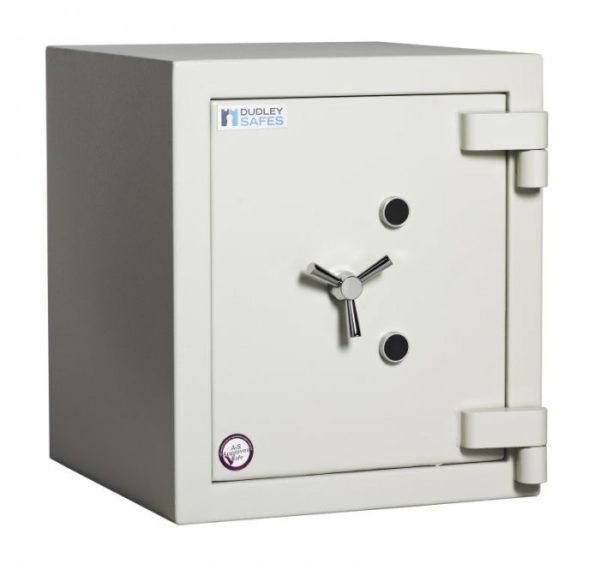 Dudley Safes Europa EUR5-01 with two high security key locks.
