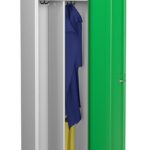 probe green locker for clean and dirty environment