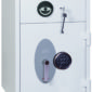 The Phoenix Safe Diamond Deposit HS1090ED is a euro grade 1 retail drawer deposit safe that has a deposit drawer for users to cash drop money or goods into the main body of the safe, without the need to open its door. The deposit drawer comes with a key lock to secure after shop hours, whilst its main door comes with a high quality VdS CLASS 2 electronic code lock