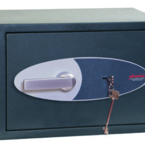 The Phoenix safe Neptune HS1050 Series HS1051K is a euro grade 1, security safe for the home, or a good quality office safe. Smallest in the Neptune range and suitable to be fitted into a wardrobe. It comes with a high security VdS key lock and 2 keys.