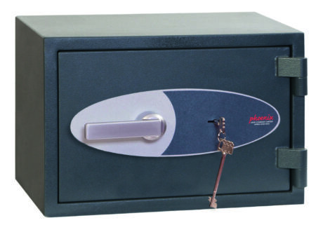 The Phoenix safe Neptune HS1050 Series HS1051K is a euro grade 1, security safe for the home, or a good quality office safe. Smallest in the Neptune range and suitable to be fitted into a wardrobe. It comes with a high security VdS key lock and 2 keys.