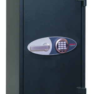 The Phoenix safe Neptune HS1053E is a euro grade 1 security safe that makes an ideal jewellers safe or commercial safe. Also used as an office safe or security safe for the home. Its size is a little taller than an office desk. It is fitted with electronic code lock.