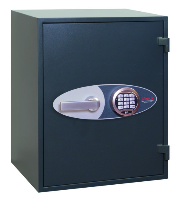 This Phoenix safe Neptune HS1054E is a quality euro grade 1 security safe that is used as a commercial safe or jewellers safe. ECB.S and AiS insurance approved and having 30 minutes fire protection for paper records. Thus comes supplied with a VdS Class 2 electronic code lock.