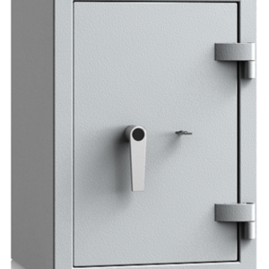 This De raat DRS Prisma Grade 3 2k is a euro grade 3 safe that is £35,000 rated or suitable to store up to £350,000 of valuables. It is a security safe for the home of quality business safe for commercial use that is secured with a high security key lock that comes with 2 keys.