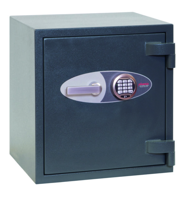 The Phoenix Safe Mercury HS2051E is a euro grade 2 security safe for the home, or used as a commercial safe that comes with electronic code lock.