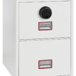 Phoenix Safe FS2252F World Class Vertical Fire File is a high quality fire safe with touchscreen keypad and fingerprint lock.